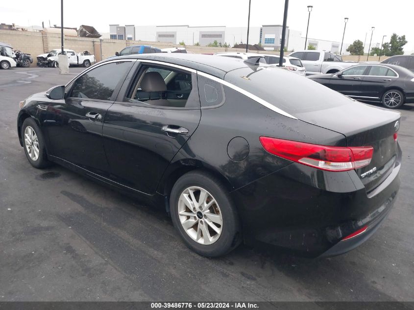 2016 Kia Optima Lx VIN: 5XXGT4L39GG065618 Lot: 39486776