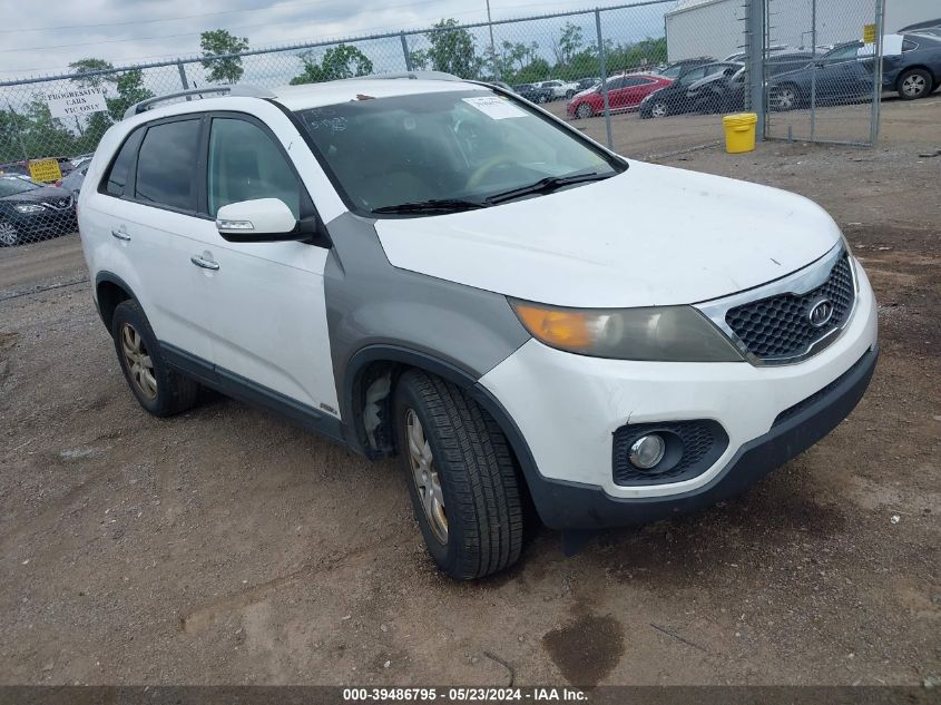 2011 Kia Sorento Lx VIN: 5XYKTCA16BG160096 Lot: 39486795