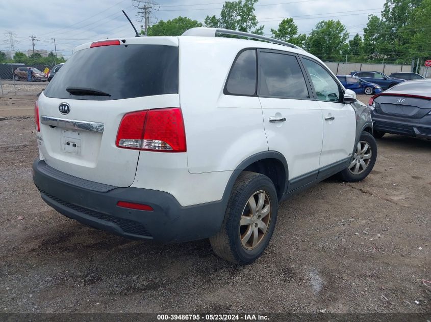 2011 Kia Sorento Lx VIN: 5XYKTCA16BG160096 Lot: 39486795