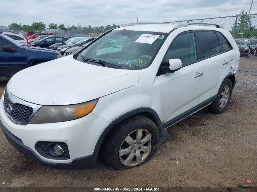 2011 Kia Sorento Lx VIN: 5XYKTCA16BG160096 Lot: 39486795