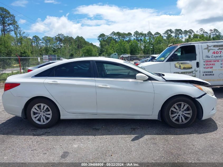 2012 Hyundai Sonata Gls VIN: 5NPEB4AC1CH407347 Lot: 39486805