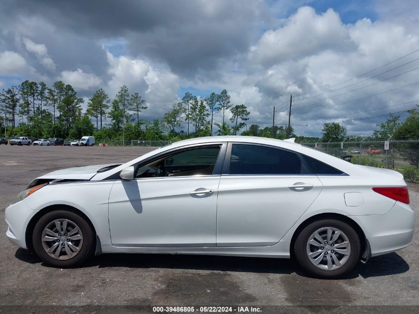 2012 Hyundai Sonata Gls VIN: 5NPEB4AC1CH407347 Lot: 39486805