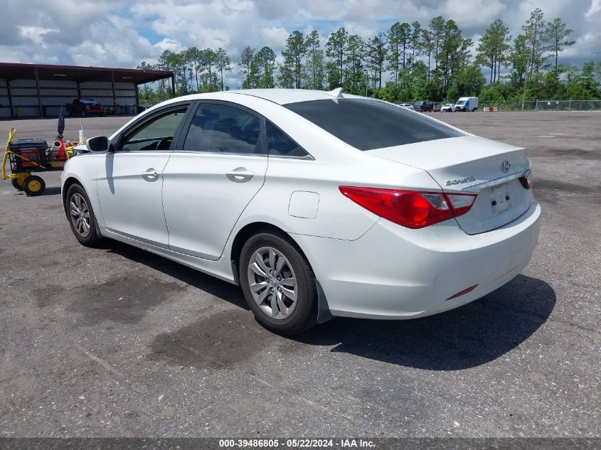 2012 Hyundai Sonata Gls VIN: 5NPEB4AC1CH407347 Lot: 39486805