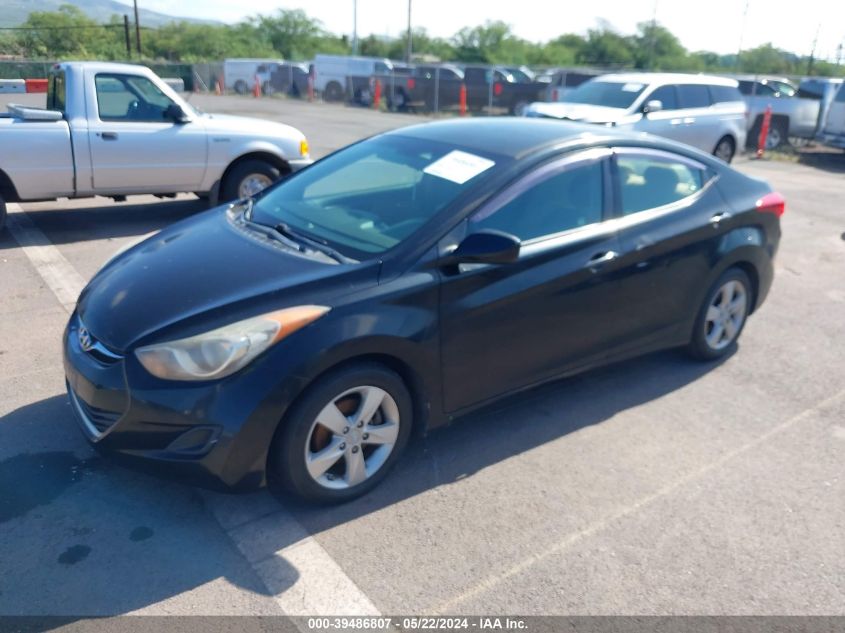 2011 Hyundai Elantra Gls (Ulsan Plant) VIN: KMHDH4AE3BU130468 Lot: 39486807