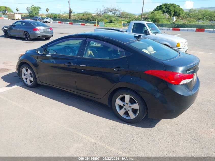 2011 Hyundai Elantra Gls (Ulsan Plant) VIN: KMHDH4AE3BU130468 Lot: 39486807