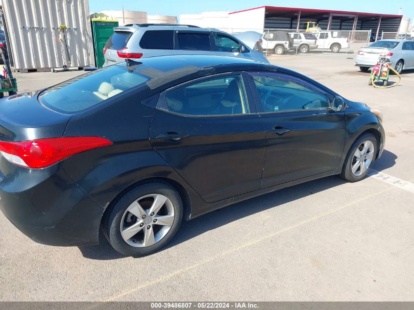 2011 Hyundai Elantra Gls (Ulsan Plant) VIN: KMHDH4AE3BU130468 Lot: 39486807