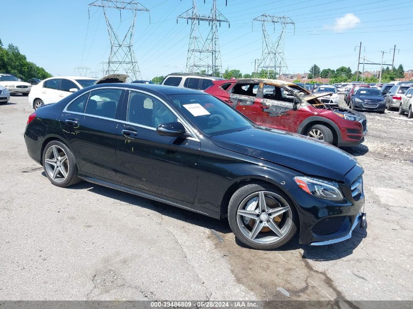 2016 Mercedes-Benz C 300 4Matic/Luxury 4Matic/Sport 4Matic VIN: 55SWF4KB5GU123981 Lot: 39486809