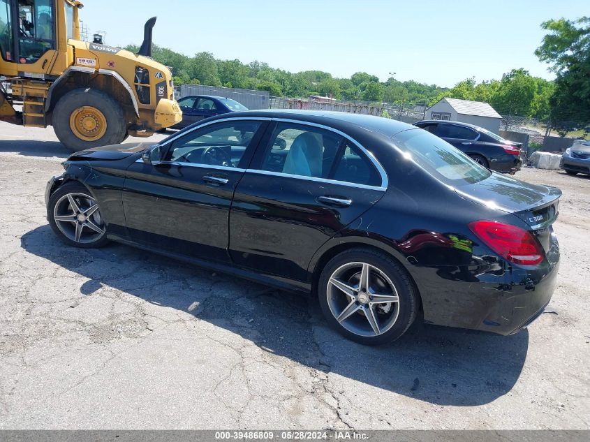 2016 Mercedes-Benz C 300 4Matic/Luxury 4Matic/Sport 4Matic VIN: 55SWF4KB5GU123981 Lot: 39486809