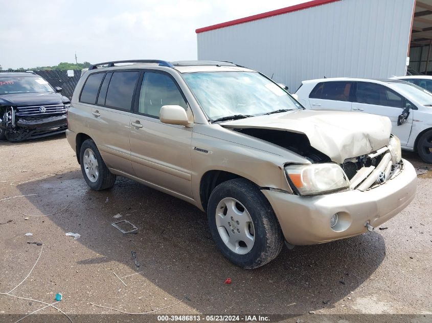 2004 Toyota Highlander Limited V6 VIN: JTEDP21A040028964 Lot: 39486813