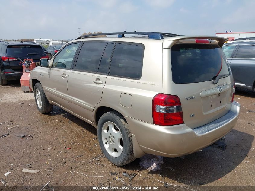 2004 Toyota Highlander Limited V6 VIN: JTEDP21A040028964 Lot: 39486813