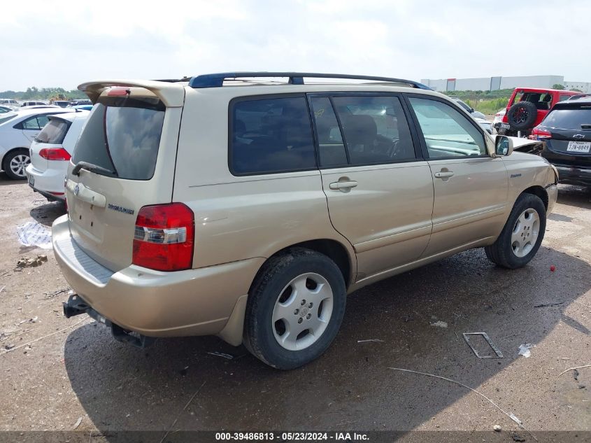 2004 Toyota Highlander Limited V6 VIN: JTEDP21A040028964 Lot: 39486813