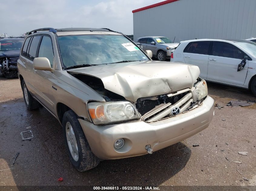 2004 Toyota Highlander Limited V6 VIN: JTEDP21A040028964 Lot: 39486813