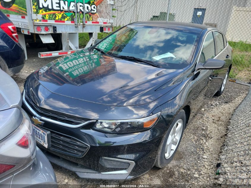 2017 Chevrolet Malibu Ls VIN: 1G1ZC5ST6HF250430 Lot: 39486817