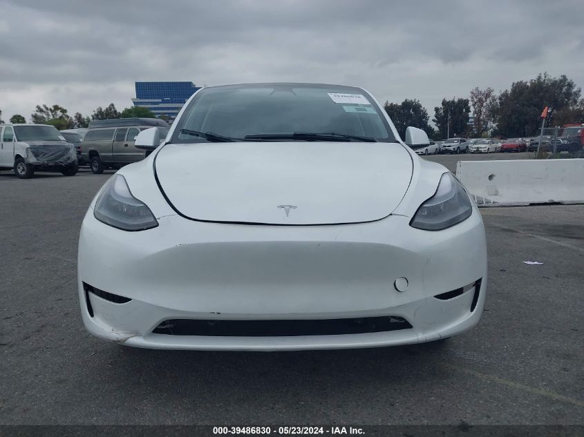 2023 Tesla Model Y Awd/Long Range Dual Motor All-Wheel Drive VIN: 7SAYGDEE6PF628914 Lot: 39486830