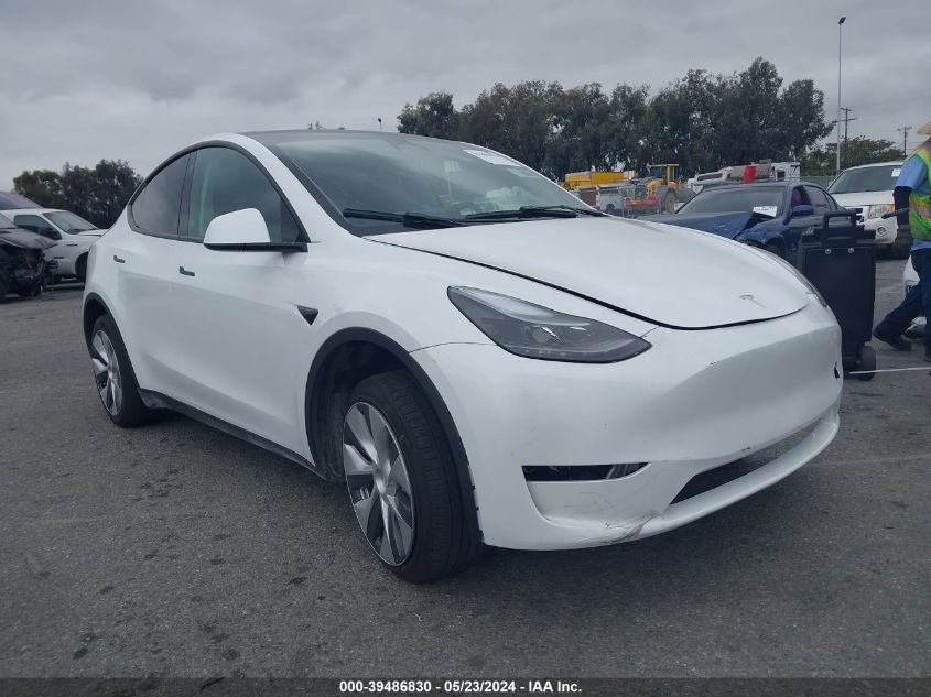 2023 Tesla Model Y Awd/Long Range Dual Motor All-Wheel Drive VIN: 7SAYGDEE6PF628914 Lot: 39486830