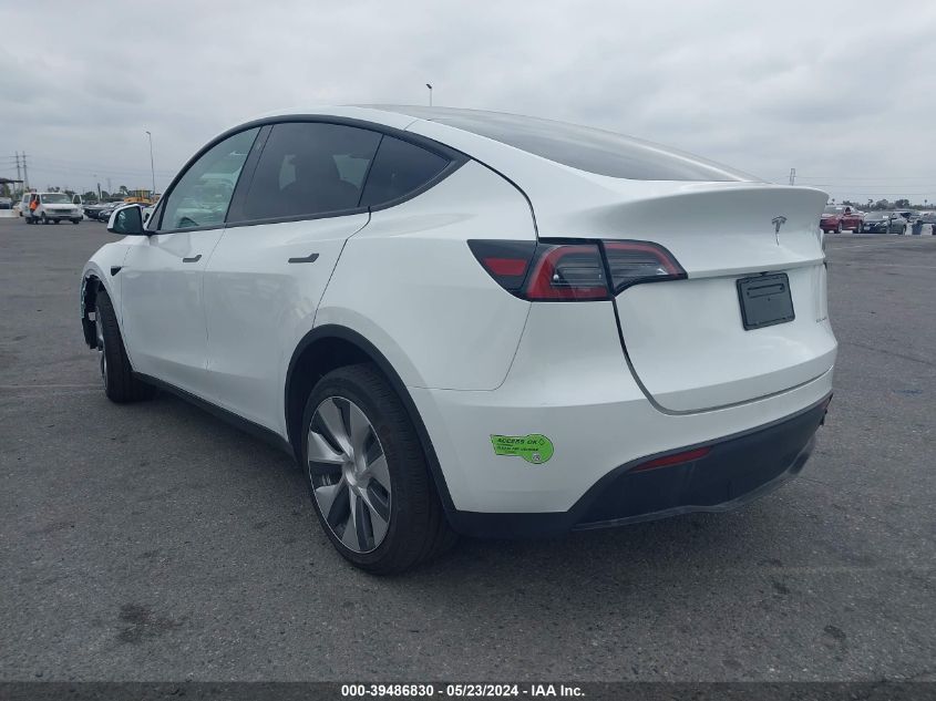 2023 Tesla Model Y Awd/Long Range Dual Motor All-Wheel Drive VIN: 7SAYGDEE6PF628914 Lot: 39486830