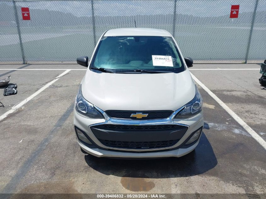 2020 Chevrolet Spark Fwd Ls Automatic VIN: KL8CB6SA9LC409223 Lot: 39486832