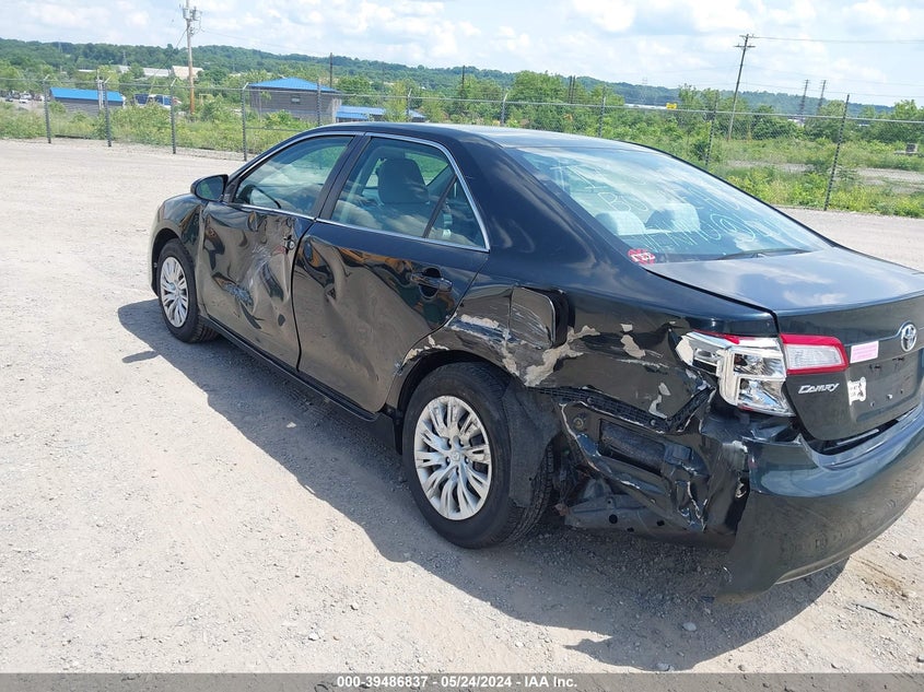 2012 Toyota Camry L VIN: 4T4BF1FK0CR206908 Lot: 39486837