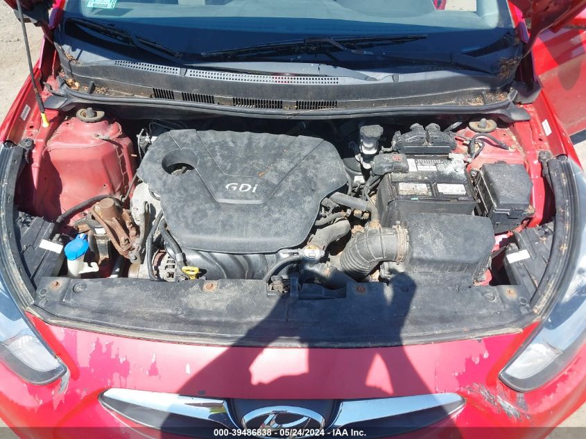 2012 Hyundai Accent Gls VIN: KMHCU4AE0CU241990 Lot: 39486838