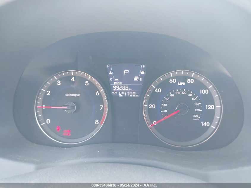 2012 Hyundai Accent Gls VIN: KMHCU4AE0CU241990 Lot: 39486838