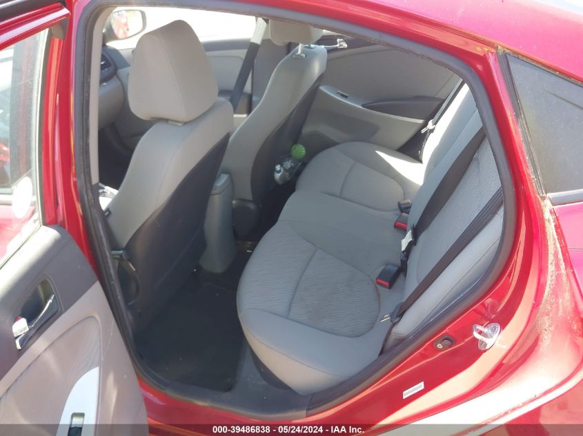 2012 Hyundai Accent Gls VIN: KMHCU4AE0CU241990 Lot: 39486838