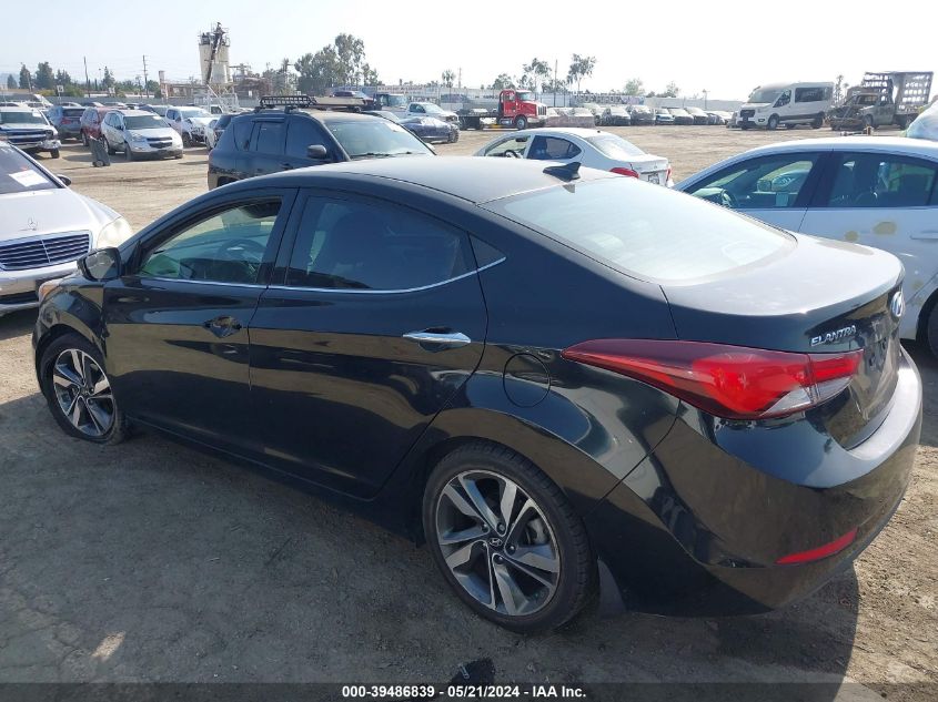 2015 Hyundai Elantra Limited VIN: KMHDH4AE5FU425559 Lot: 39486839