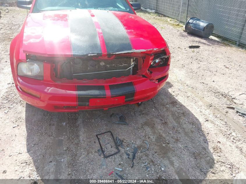 2007 Ford Mustang V6 Deluxe/V6 Premium VIN: 1ZVFT80N275304663 Lot: 39486841