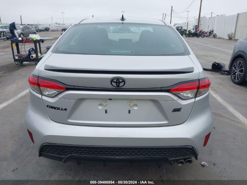 2022 Toyota Corolla Se Nightshade Edition VIN: 5YFS4MCE0NP136735 Lot: 39486854