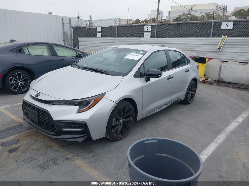 2022 Toyota Corolla Se Nightshade Edition VIN: 5YFS4MCE0NP136735 Lot: 39486854