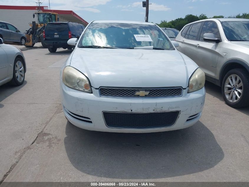 2012 Chevrolet Impala Lt VIN: 2G1WB5E36C1116597 Lot: 39486868