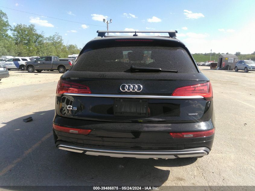 2021 Audi Q5 Premium Plus 45 Tfsi Quattro S Tronic VIN: WA1BAAFY0M2024036 Lot: 39486875