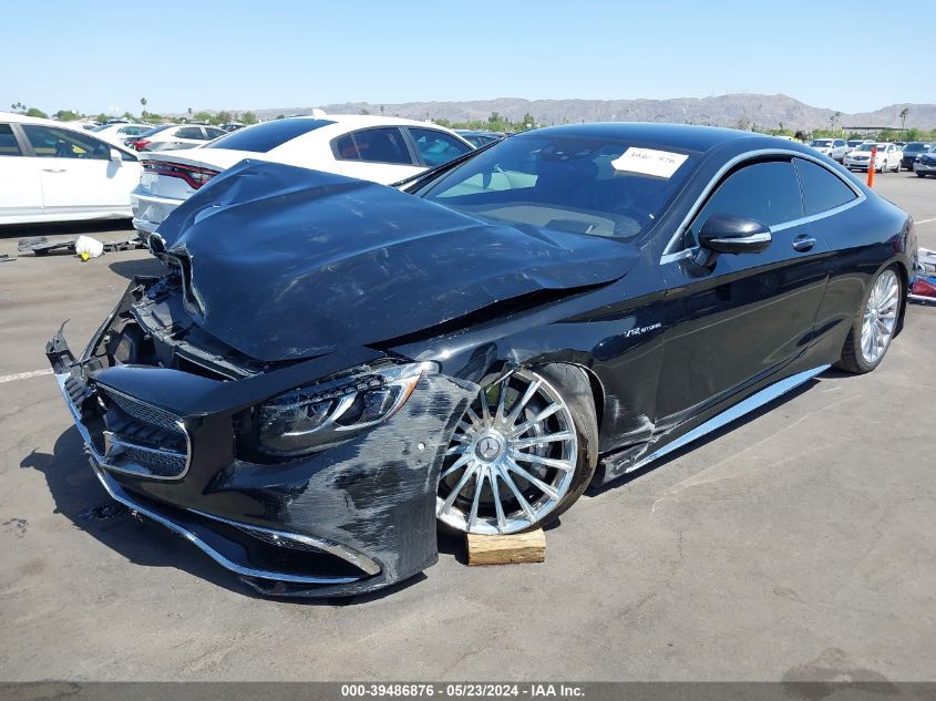 2016 Mercedes-Benz Amg S 65 VIN: WDDXJ7KB0GA011643 Lot: 39486876