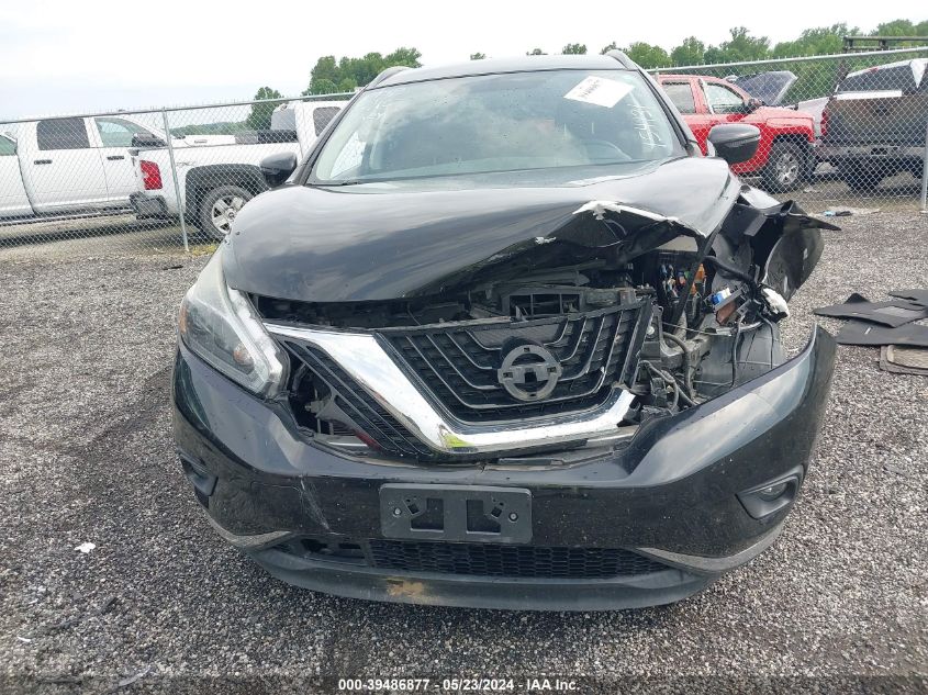 2018 Nissan Murano Sv VIN: 5N1AZ2MG8JN154131 Lot: 39486877