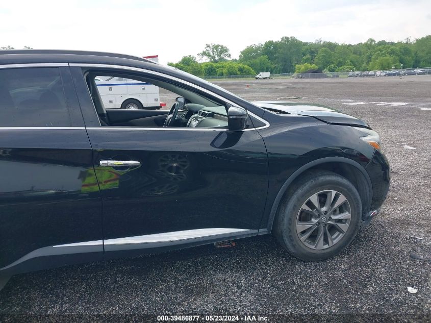 2018 Nissan Murano Sv VIN: 5N1AZ2MG8JN154131 Lot: 39486877