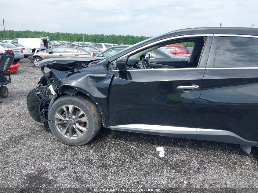 2018 Nissan Murano Sv VIN: 5N1AZ2MG8JN154131 Lot: 39486877