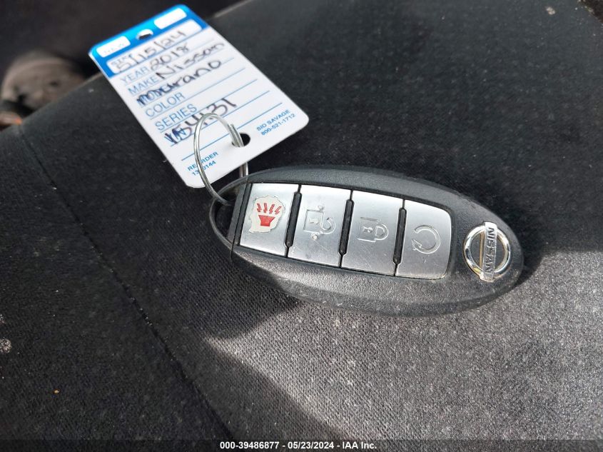 2018 Nissan Murano Sv VIN: 5N1AZ2MG8JN154131 Lot: 39486877