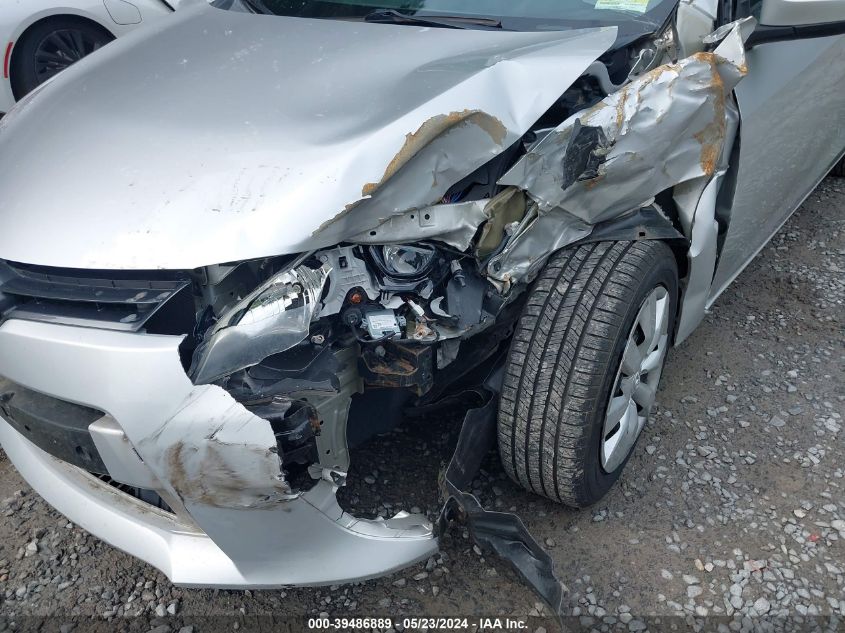 2016 Toyota Corolla Le VIN: 5YFBURHE2GP459029 Lot: 39486889