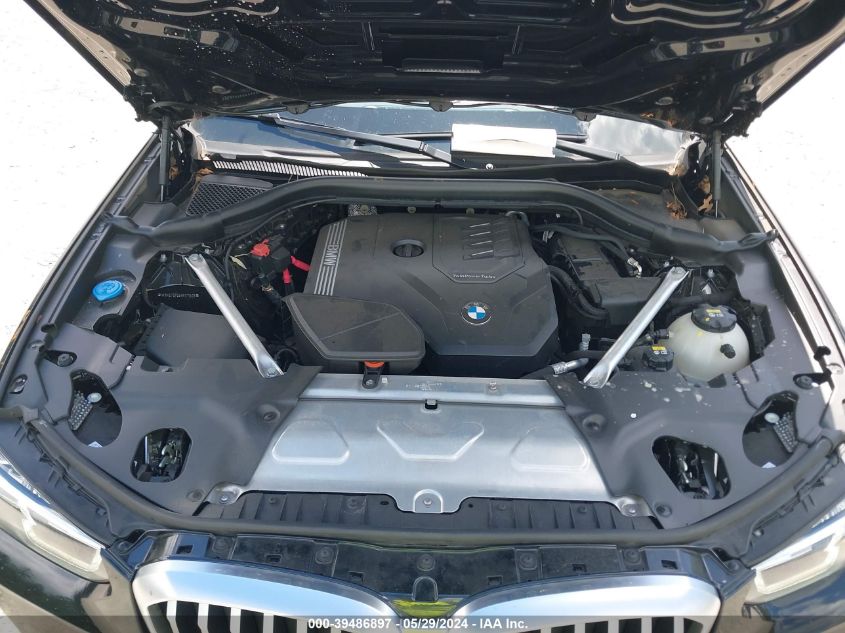 2022 BMW X3 xDrive30I VIN: WBX57DP06NN171508 Lot: 39486897