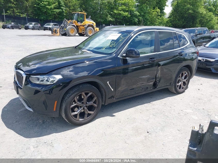 2022 BMW X3 VIN: WBX57DP06NN171508