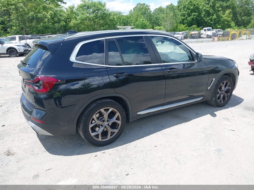 2022 BMW X3 VIN: WBX57DP06NN171508