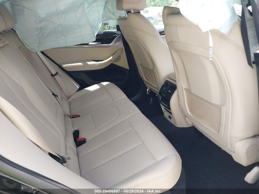 2022 BMW X3 xDrive30I VIN: WBX57DP06NN171508 Lot: 39486897