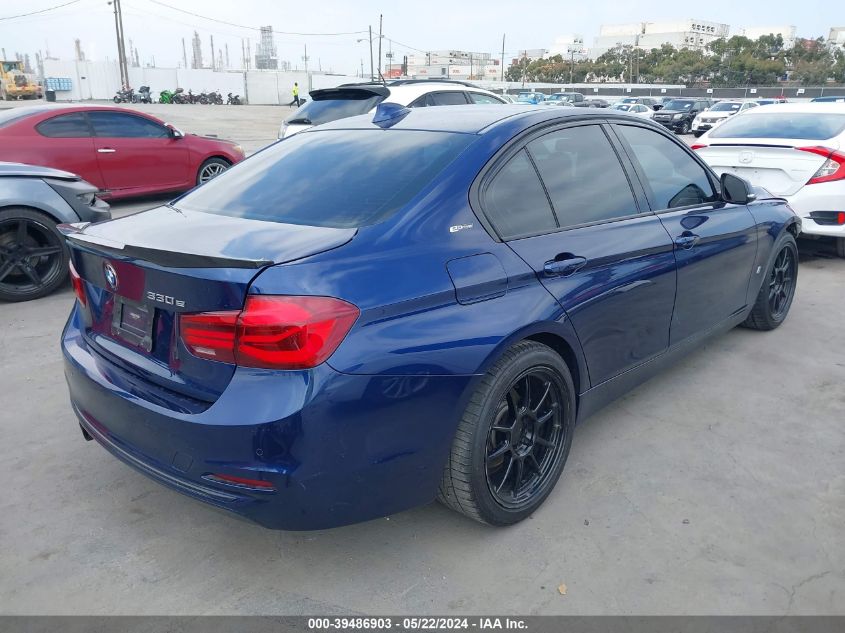 2018 BMW 330E Iperformance VIN: WBA8E1C5XJA159487 Lot: 39486903