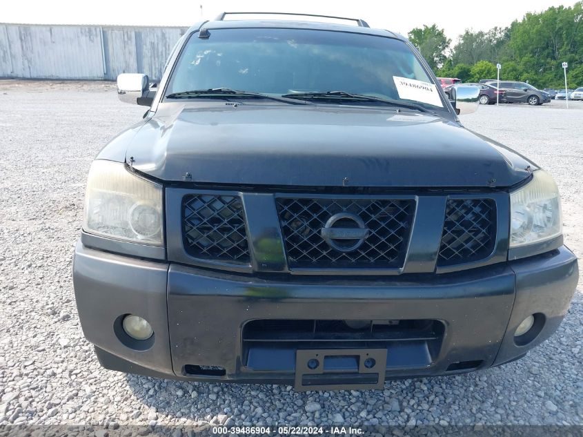 2005 Nissan Armada Le VIN: 5N1AA08AX5N734701 Lot: 39486904