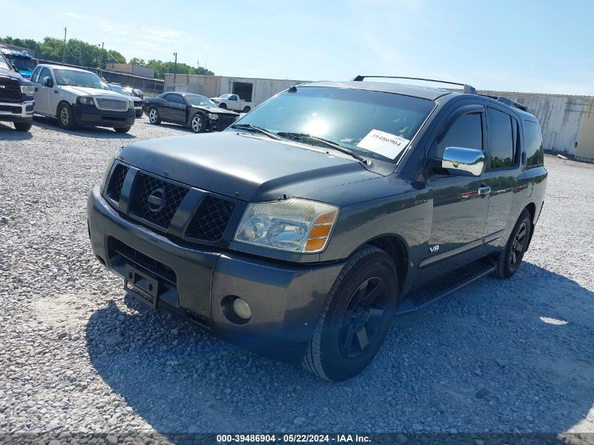 2005 Nissan Armada Le VIN: 5N1AA08AX5N734701 Lot: 39486904