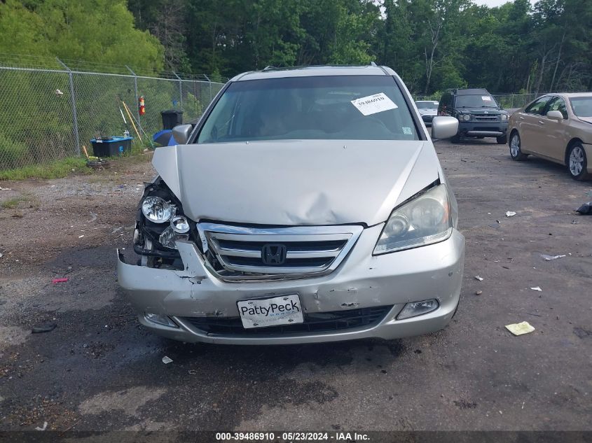 2006 Honda Odyssey Touring VIN: 5FNRL38876B000159 Lot: 39486910