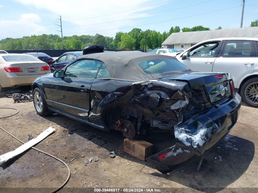 2007 Ford Mustang V6 Deluxe/V6 Premium VIN: 1ZVHT84N175234303 Lot: 39486917