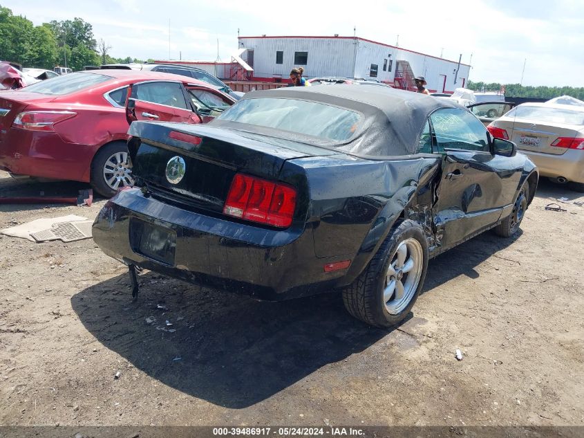 2007 Ford Mustang V6 Deluxe/V6 Premium VIN: 1ZVHT84N175234303 Lot: 39486917