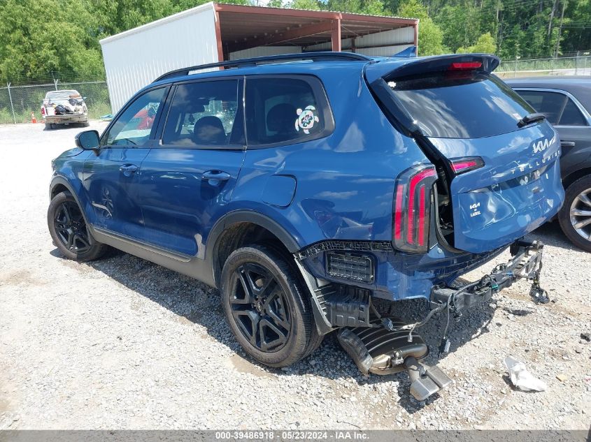 5XYP3DGC1PG390088 2023 Kia Telluride Ex X-Line