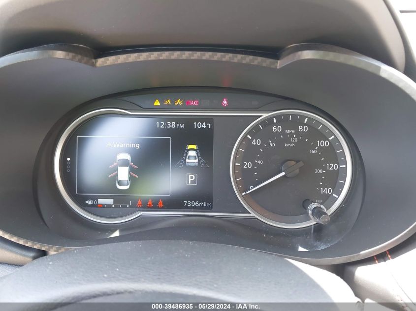 2022 Nissan Versa 1.6 Sr Xtronic Cvt VIN: 3N1CN8FVXNL832443 Lot: 39486935