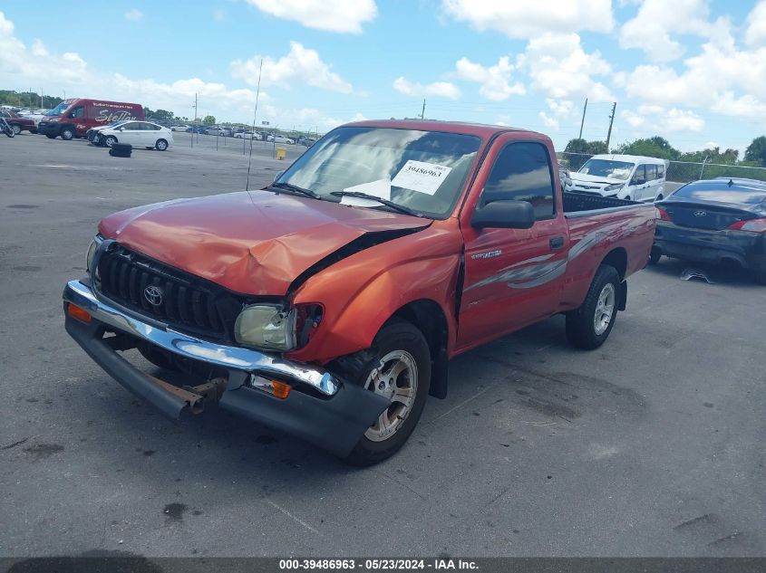 2001 Toyota Tacoma VIN: 5TENL42N11Z840559 Lot: 39486963